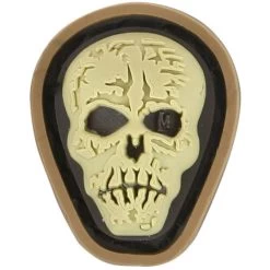 Hi Relief Skull Micro Morale Patch 11 Hi Relief Skull Micro Morale Patch -Maxpedition MCHSA detail