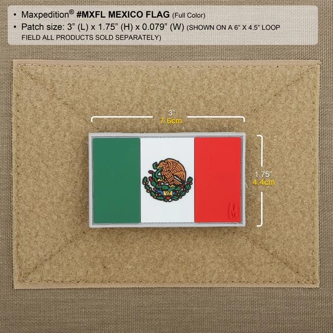 Mexico Flag Morale Patch 8 Mexico Flag Morale Patch - Image 6