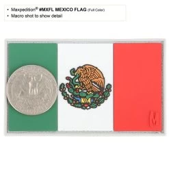 Mexico Flag Morale Patch 14 Mexico Flag Morale Patch -Maxpedition MXFLC4 detail