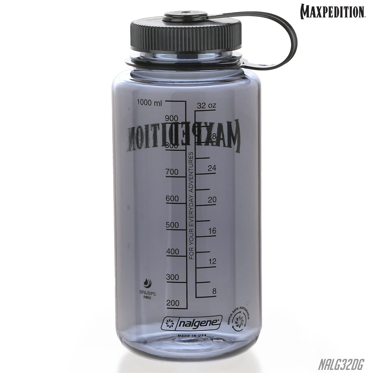 Maxpedition® 32 Oz. Wide-Mouth Nalgene Bottle 4 Maxpedition® 32 Oz. Wide-Mouth Nalgene Bottle - Image 2