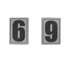 Number 6/9 Morale Patch -Maxpedition NUM6S detail
