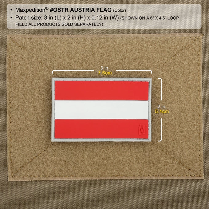 Austria Flag Morale Patch 5 Austria Flag Morale Patch - Image 3