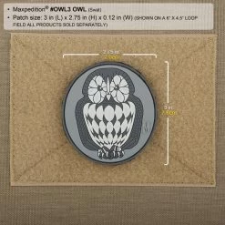 Owl Morale Patch 12 Owl Morale Patch -Maxpedition OWL3S2 detail