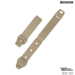 TacTie PJC3 Polymer Joining Clips (Pack Of 6) 12 TacTie PJC3 Polymer Joining Clips (Pack Of 6) -Maxpedition PJC3 TAN detail