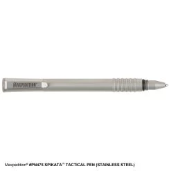 Spikata Tactical Pen (Stainless Steel) (Buy 1 Get 1 Free. Mix And Match In Multiples Of 2. All Sales Final.) -Maxpedition PN475ST3 detail