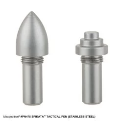 Spikata Tactical Pen (Stainless Steel) (Buy 1 Get 1 Free. Mix And Match In Multiples Of 2. All Sales Final.) -Maxpedition PN475ST6 detail