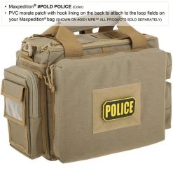 Police Morale Patch -Maxpedition POLDC1 detail