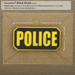 Police Morale Patch -Maxpedition POLDC2 detail