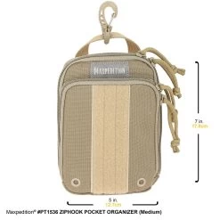 Ziphook Pocket Organizer (Medium) (Buy 1 Get 1 Free. Mix And Match In Multiples Of 2. All Sales Final.) -Maxpedition PT1536K1 detail cd95a5bd a730 4913 976b 2a2db48e3dec