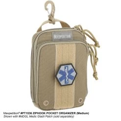 Ziphook Pocket Organizer (Medium) (Buy 1 Get 1 Free. Mix And Match In Multiples Of 2. All Sales Final.) -Maxpedition PT1536K7 detail b19c5686 c3f9 4311 b99a bfc6aa104279