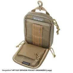 Ziphook Pocket Organizer (Large) (Buy 1 Get 1 Free. Mix And Match In Multiples Of 2. All Sales Final.) -Maxpedition PT1537K4 detail 14b424ff 1f33 4c06 8cfa 097b1594d45b