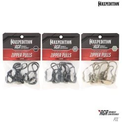 PZL Positive Grip Zipper Pulls (Pack Of 6) (Large) 14 PZL Positive Grip Zipper Pulls (Pack Of 6) (Large) -Maxpedition PZLGRY4 1200