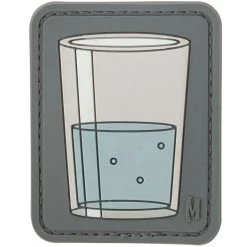 Glass Half Morale Patch