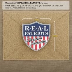Real Patriots Morale Patch 14 Real Patriots Morale Patch -Maxpedition RPQAC2 detail