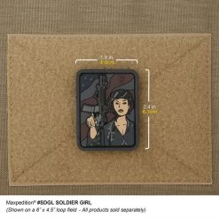 Soldier Girl Morale Patch -Maxpedition SDGLA 2 detail