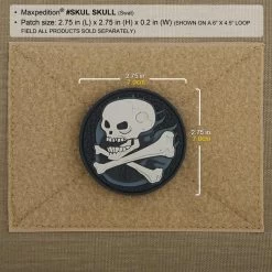 Skull Morale Patch 15 Skull Morale Patch -Maxpedition SKULS2 detail