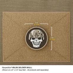Soldier Skull Morale Patch -Maxpedition SLDKA 2 detail