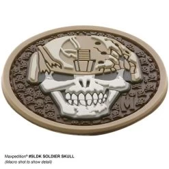 Soldier Skull Morale Patch -Maxpedition SLDKA 4 detail