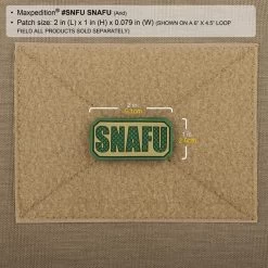 SNAFU Morale Patch -Maxpedition SNFU2 detail
