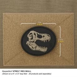 T-Rex Skull Morale Patch -Maxpedition TREXS 2 detail