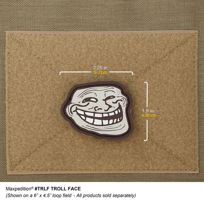 Troll Face Morale Patch 5 Troll Face Morale Patch - Image 3