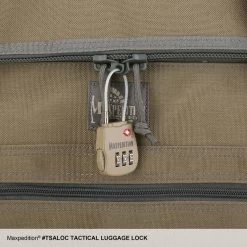 Tactical Luggage Lock -Maxpedition TSALOCK4 detail
