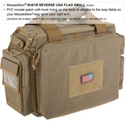 Reverse USA Flag Morale Patch (Small) -Maxpedition US1RC1 detail