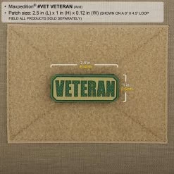Veteran Morale Patch 12 Veteran Morale Patch -Maxpedition VETA2 detail
