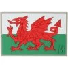 Wales Flag Morale Patch 1 Wales Flag Morale Patch -Maxpedition WALEC detail
