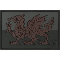 Wales Flag Morale Patch -Maxpedition WALEX detail