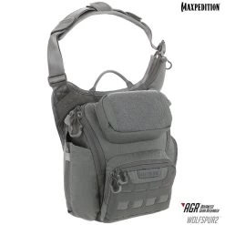 Wolfspur™ V2.0 Crossbody Shoulder Bag 11L (CLOSEOUT SALE. FINAL SALE.) -Maxpedition WLF2GRY 1