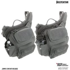 Wolfspur™ V2.0 Crossbody Shoulder Bag 11L (CLOSEOUT SALE. FINAL SALE.) -Maxpedition WLF2GRY 18