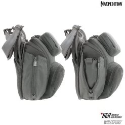 Wolfspur™ V2.0 Crossbody Shoulder Bag 11L (CLOSEOUT SALE. FINAL SALE.) -Maxpedition WLF2GRY 8