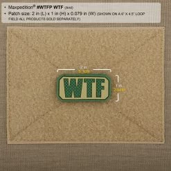 WTF Morale Patch -Maxpedition WTFPA2 detail