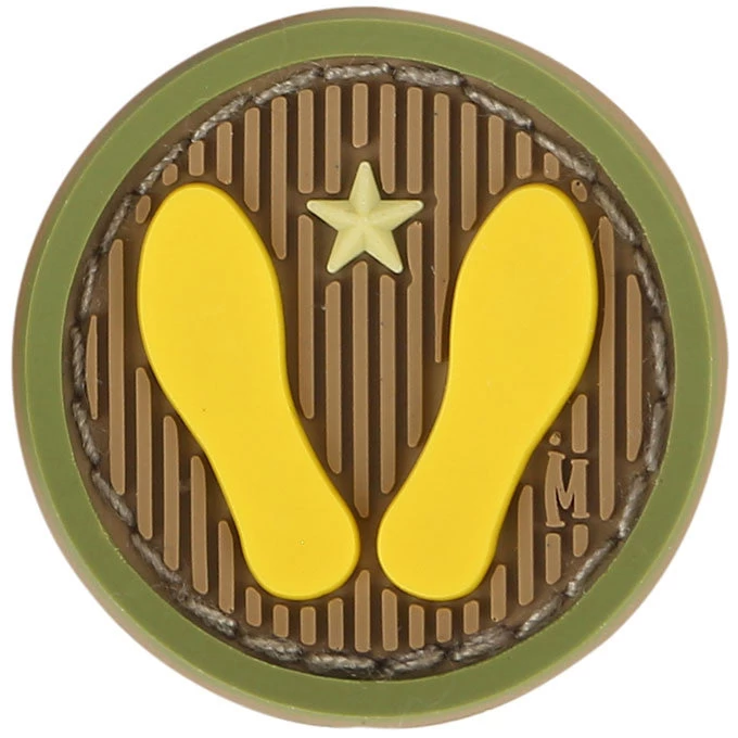 Yellow Footprints Morale Patch 5 Yellow Footprints Morale Patch - Image 3