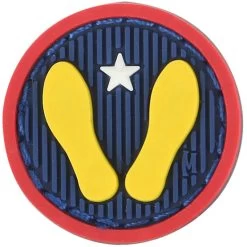 Yellow Footprints Morale Patch