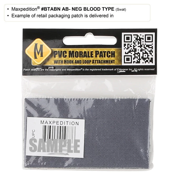AB- Blood Type Morale Patch 10 AB- Blood Type Morale Patch - Image 8
