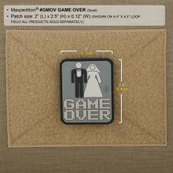 Game Over Morale Patch -Maxpedition gmovs2 detail