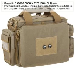 Googly Eyes Morale Patch (Pack Of 2) -Maxpedition googs1 detail