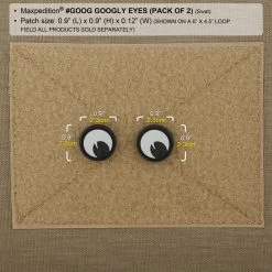 Googly Eyes Morale Patch (Pack Of 2) -Maxpedition googs2 detail