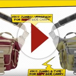 Jumbo Versipack (Buy 1 Get 1 Free. Mix And Match In Multiples Of 2. All Sales Final.) -Maxpedition jumVideos thumb1200