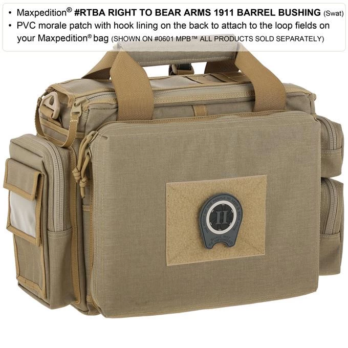 Right To Bear Arms 1911 Barrel Bushing Morale Patch 6 Right To Bear Arms 1911 Barrel Bushing Morale Patch - Image 4