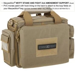 Stand And Fight 2nd Amendment Morale Patch -Maxpedition stfts1 detail