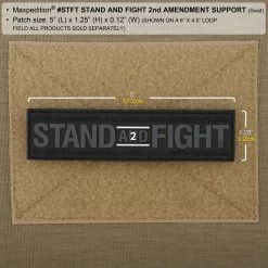 Stand And Fight 2nd Amendment Morale Patch -Maxpedition stfts2 detail