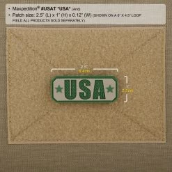*USA* Morale Patch 12 *USA* Morale Patch -Maxpedition usata2 detail